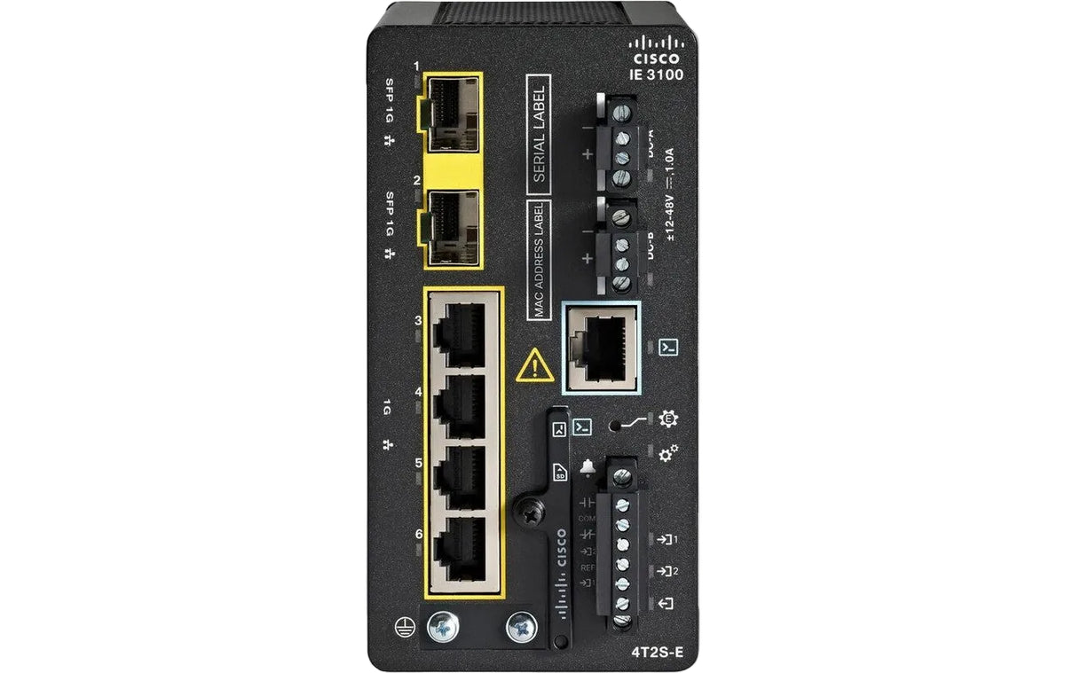 Cisco IE-3100-4T2S-E Catalyst IE3100 Rugged 4-Port GE 2-Port SFP Industrial Switch