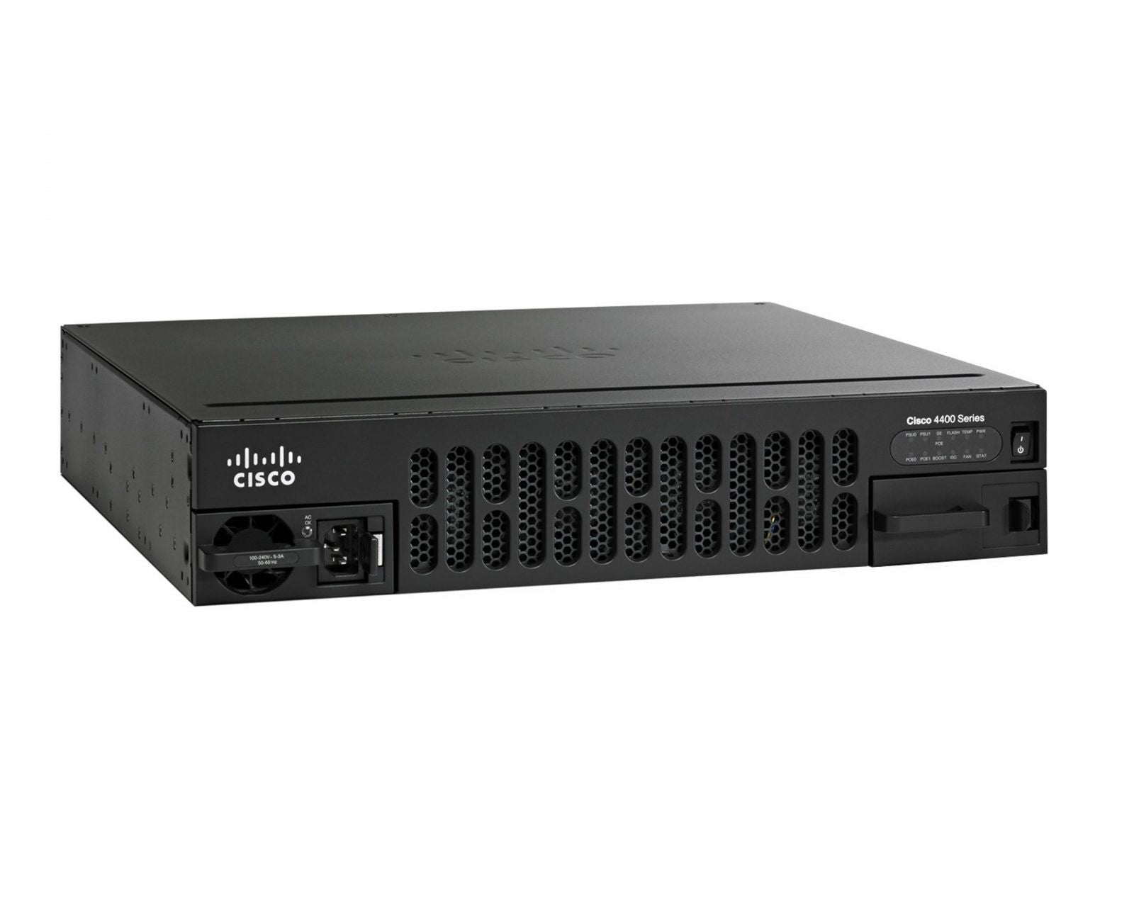 Cisco ISR4451-X-AXV/K9 Integrated Services Router ISR 4451 AXV Bundle PVDM4-64 w/APP SEC UC License CUBE-25