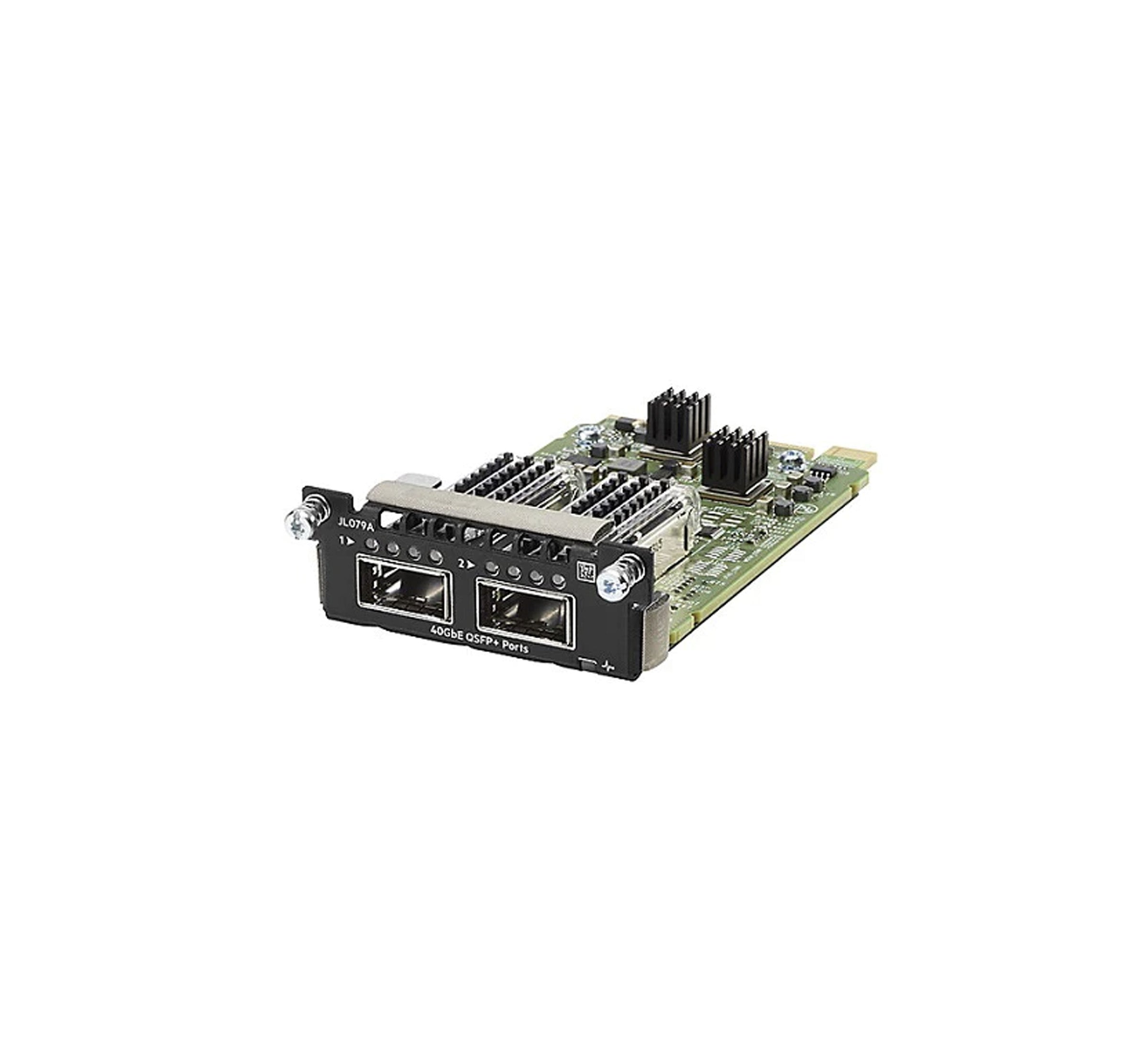 JL079A - HP ARUBA 3810M QSFP+ 40GBE EXPANSION MODULE, 2-PORT - NEW