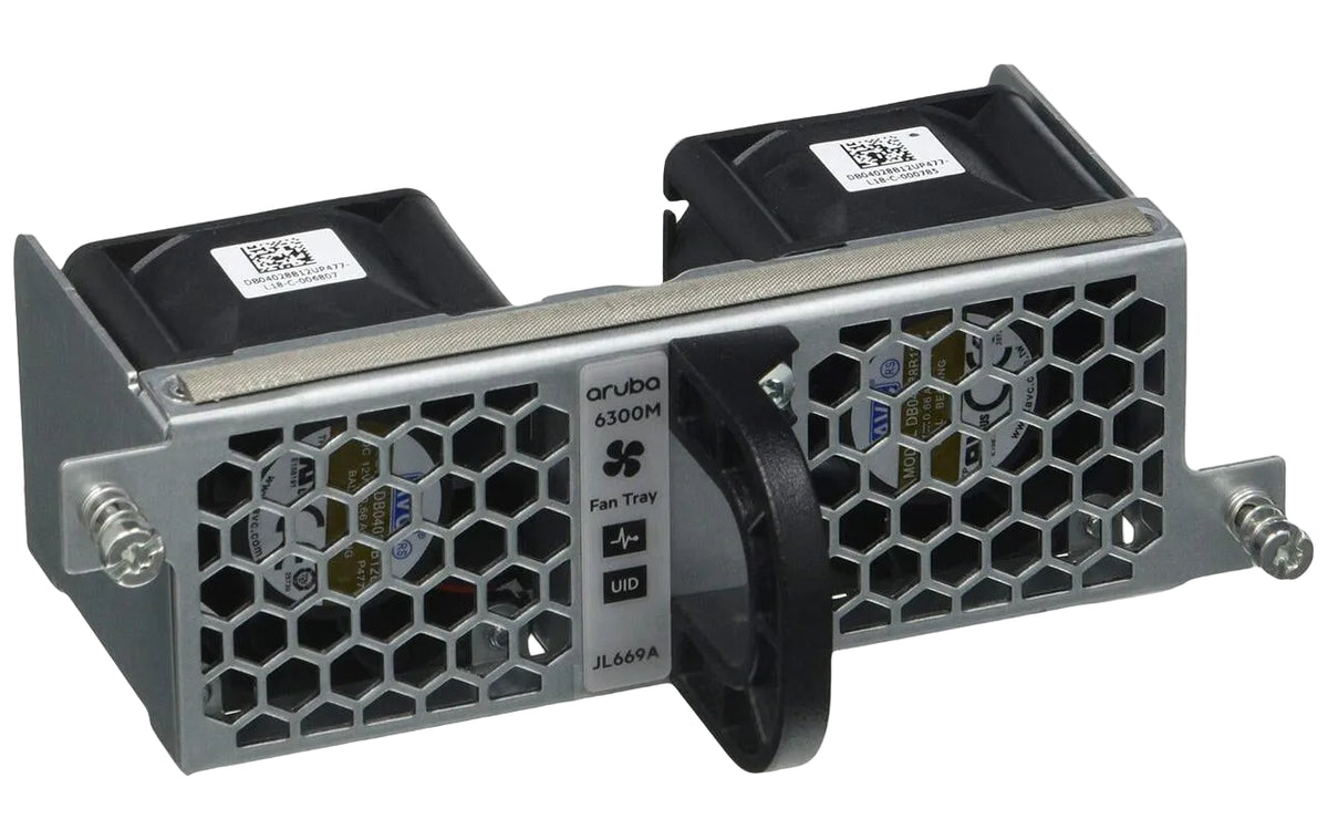 HPE Aruba JL669A CX 6300M Switch Series Network Device Hot-Swap Fan Tray Module