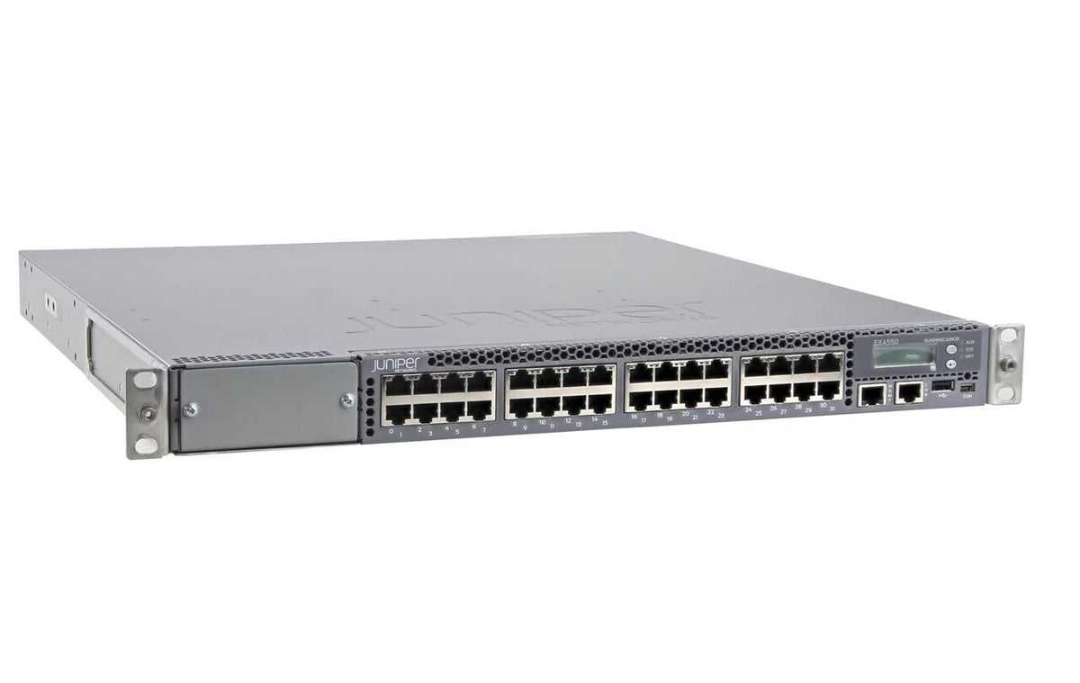 Juniper Networks EX4550-32F-AFO EX 4550 32x10GbE SFP+ Switch - New