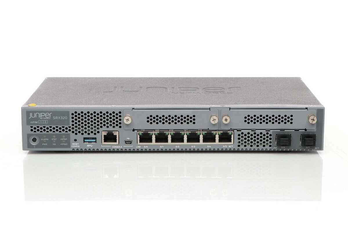 Juniper SRX320-SYS-JB SRX320 8GE Services Gateway
