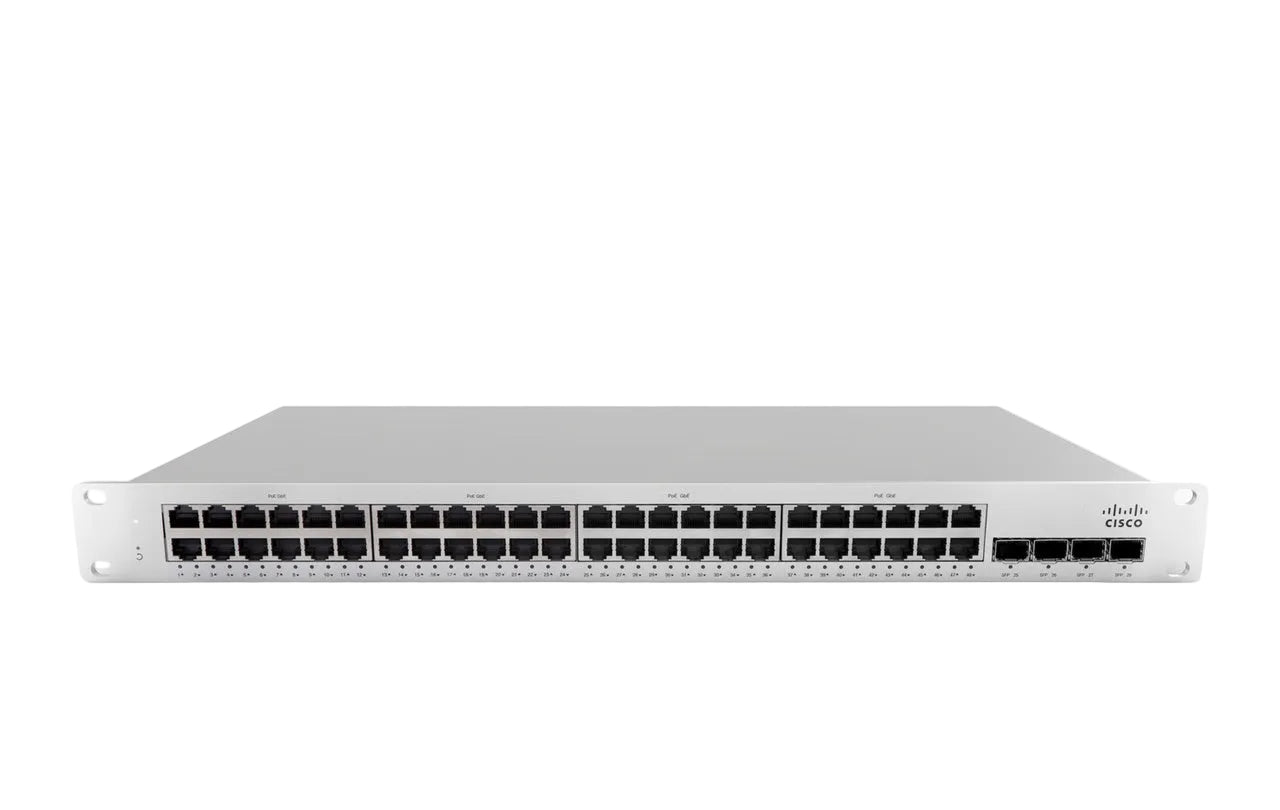 Cisco Meraki MS150-48MP-4X MS150 48-Port mGig PoE++ 740W 4x 10G SFP+ ...