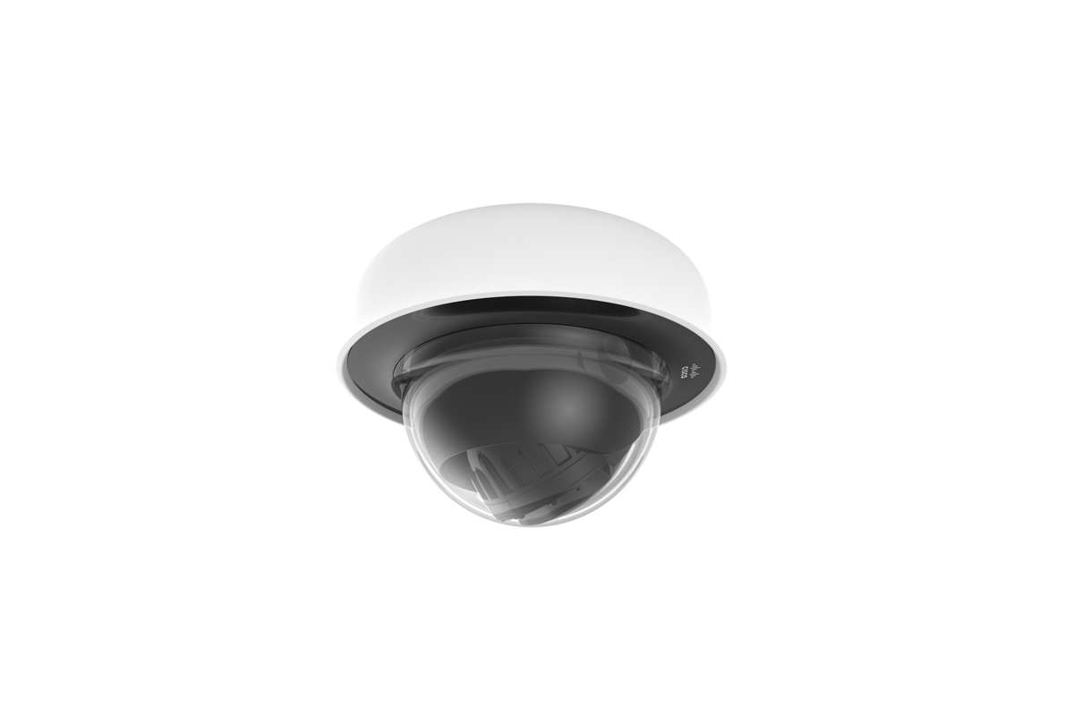Cisco Meraki MV22-HW Indoor Varifocal Dome Camera 1080p 3x Zoom 256GB Edge Storage - New