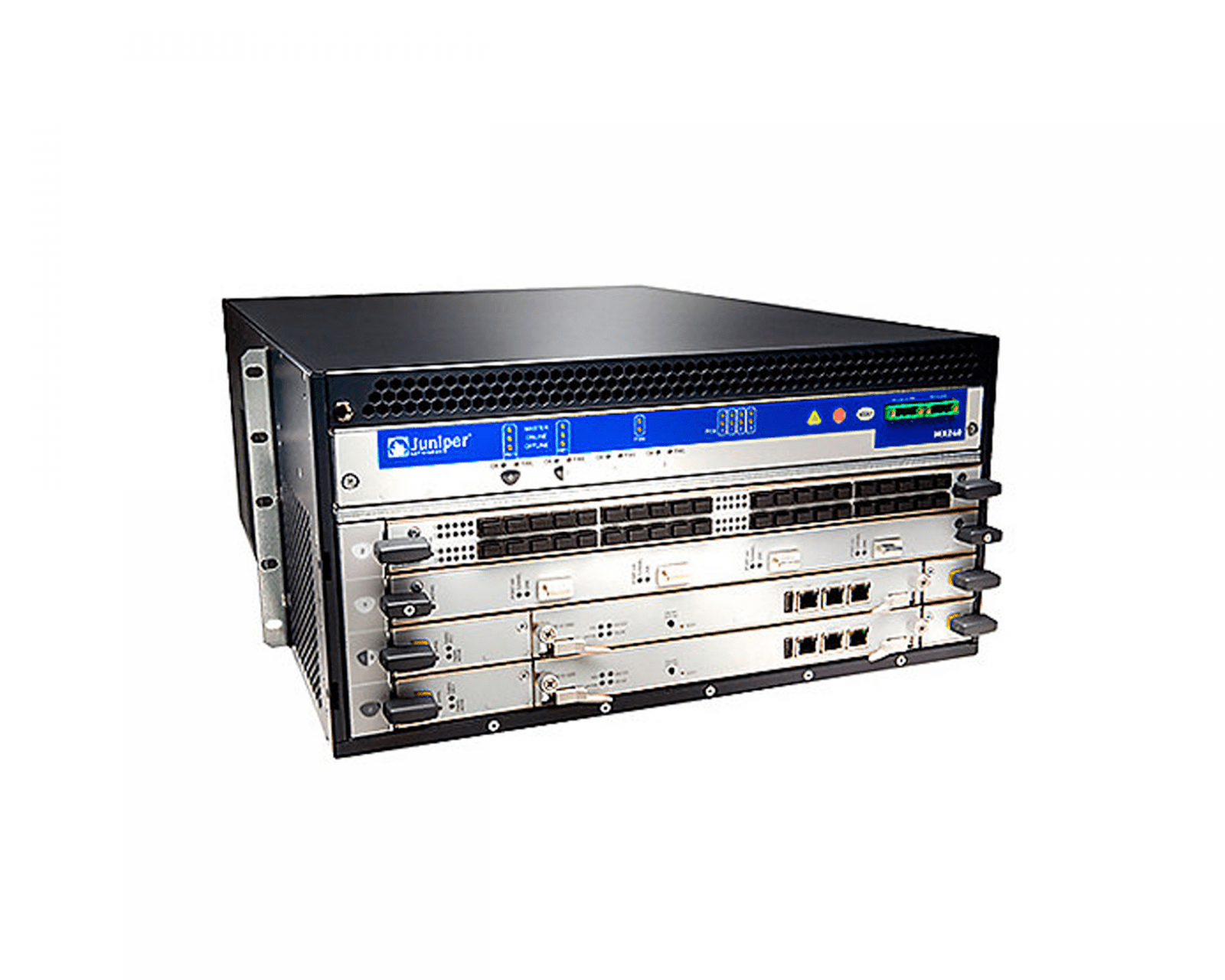 JUNIPER MX240BASE-AC 1X RE-S-2000-4096 | 1X SCB-MX960 | 2X PWR-MX480-1200-AC