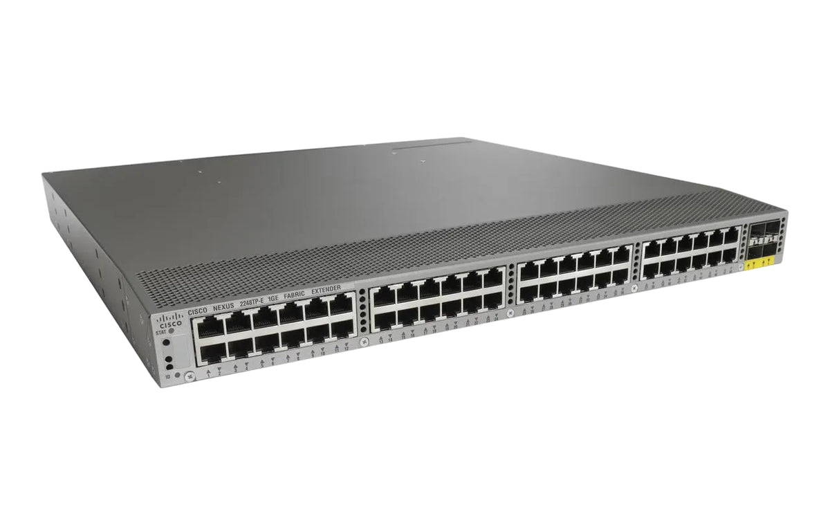 Cisco N2K-C2248TP-E-1GE Nexus 2000 Series 48-Port Gigabit Ethernet 176Gbps Fabric Extender - New