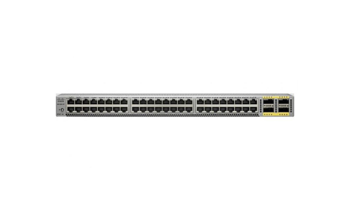 Cisco N6K-C6001-64P Nexus 6001 1RU 48x 10G SFP+ 4x 40G QSFP+ 1.28 Tbps Data Center Switch