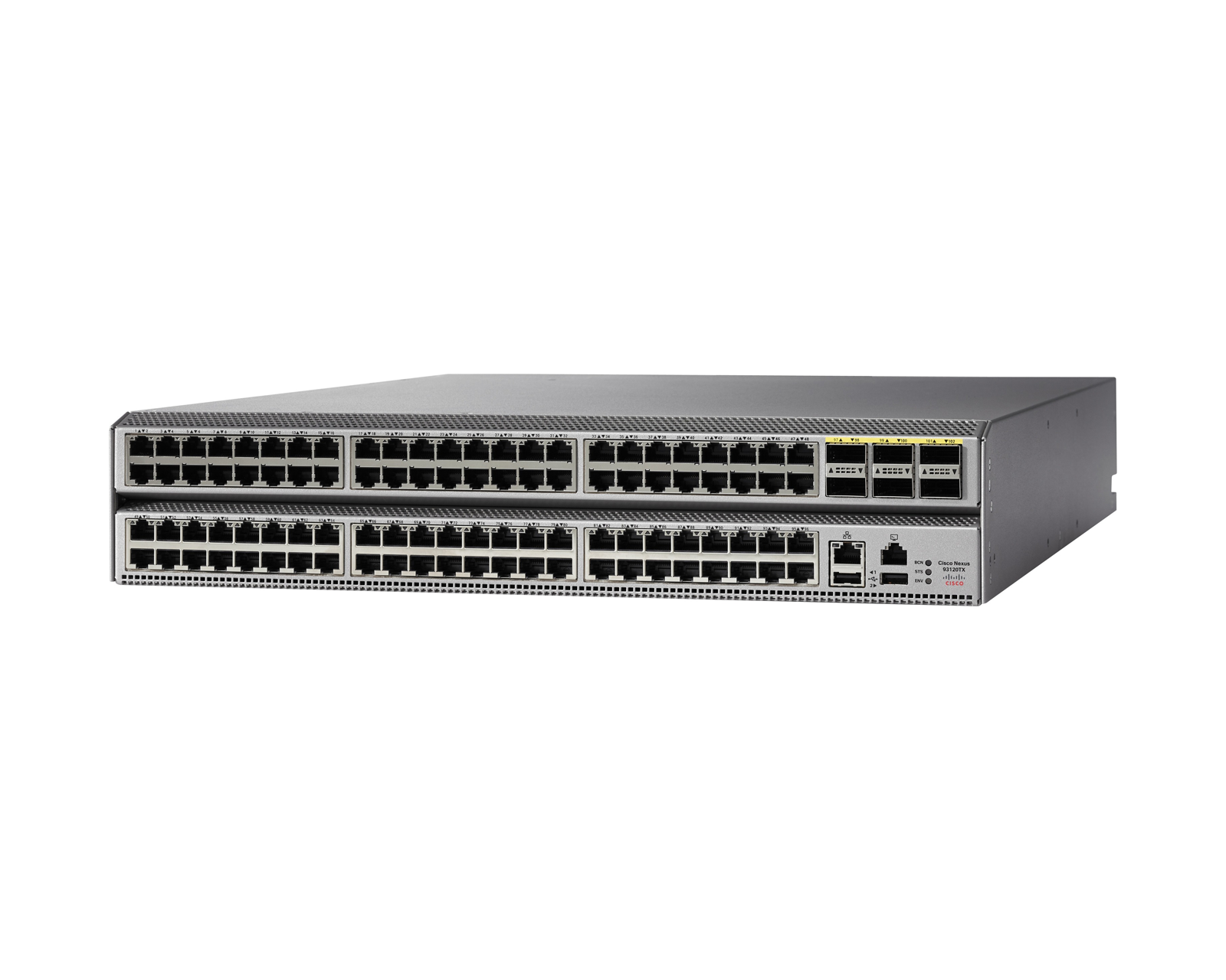 CISCO N9K-C93120TX NEXUS 9300 W/ 96P 1/10G-T AND 6P 40G QSFP PORTS - New