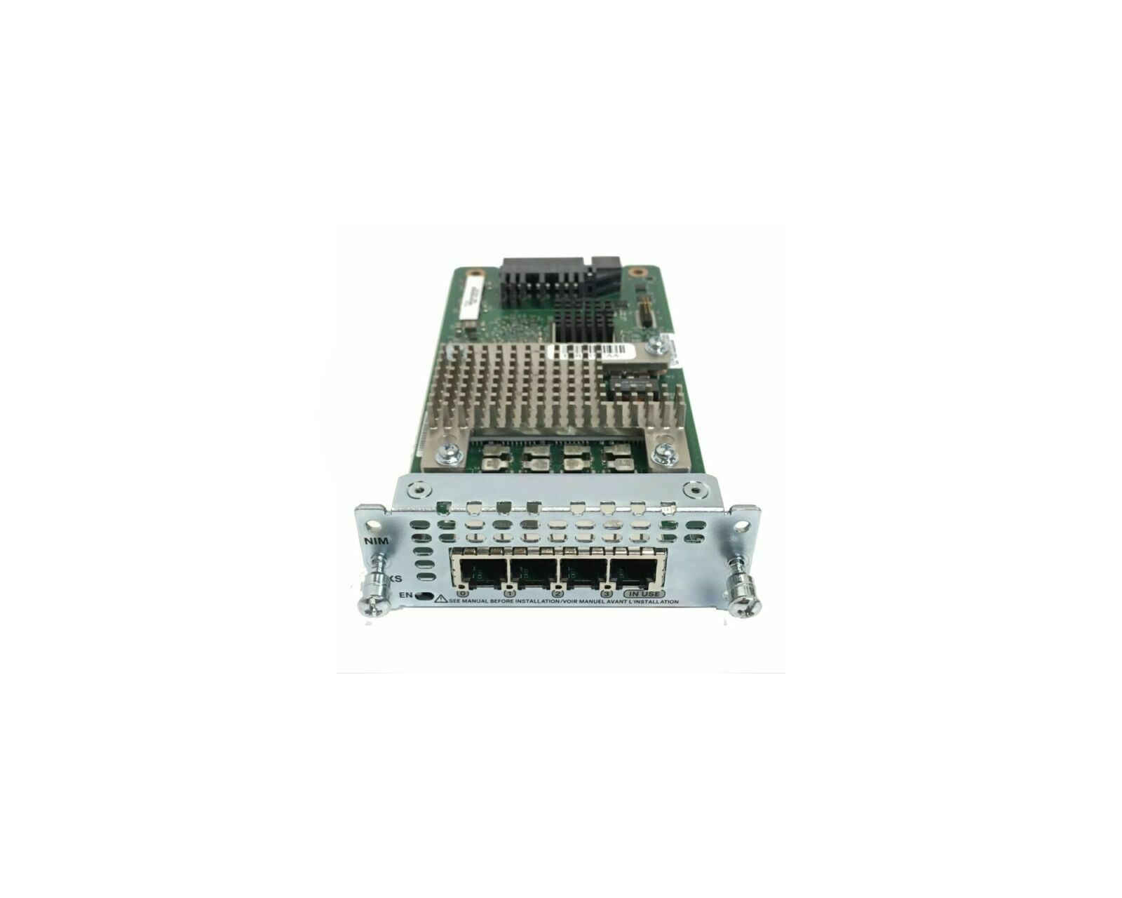 CISCO NIM-4FXSP 4-PORT NETWORK INTERFACE MODULE - FXS FXS-E AND DID FOR ISR - New