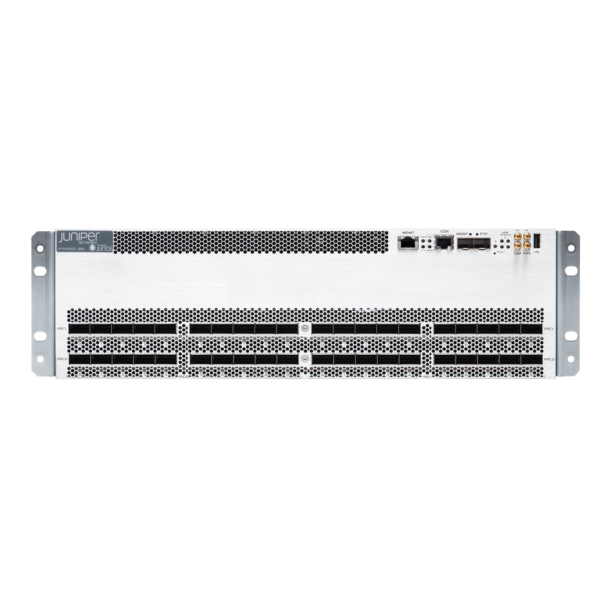 Juniper PTX10003-80C-AC 80x100GE - 16x400GE Port AC or DC Router - New