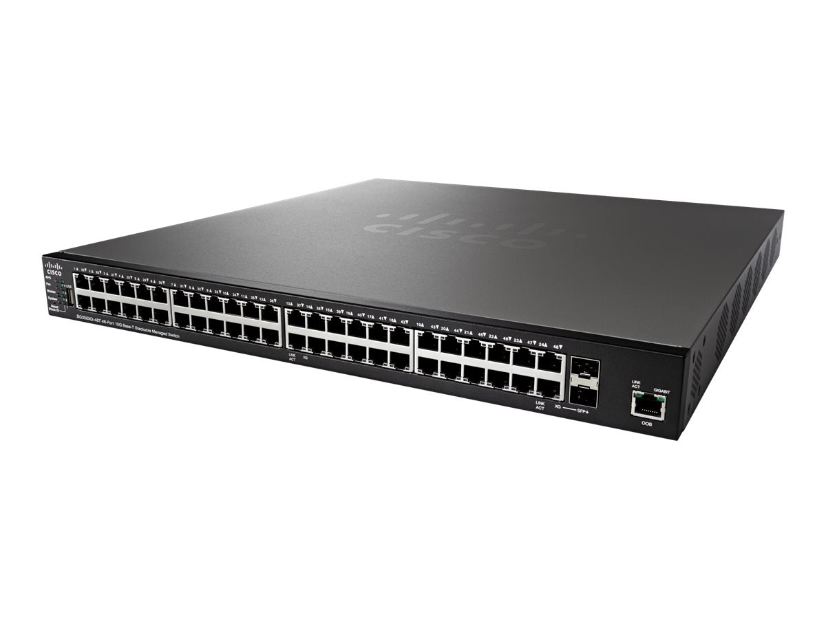 SMARTNET ELIGIBLE CISCO SG350XG 48P 10GBASE-T STACKABLE SWITCH SG350XG-48T-K9-NA