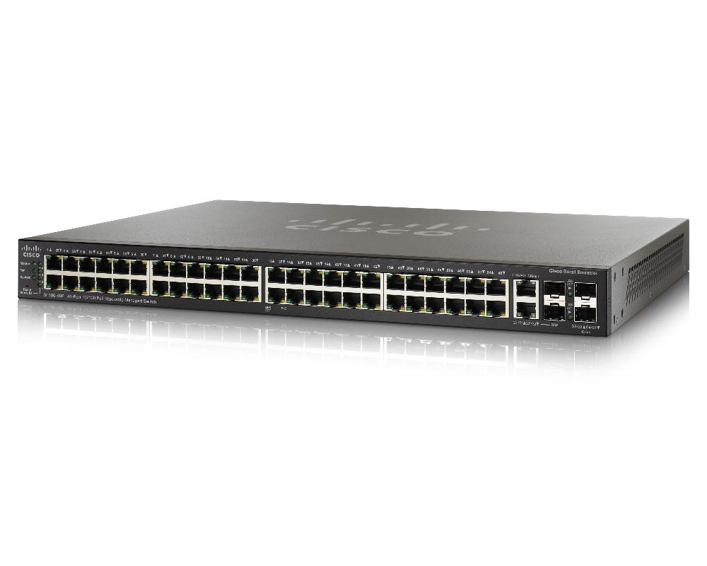 CISCO SG500X-48P-K9 GB POE W/ 4P 10GB STACKABLE MNGD SWITCH - New