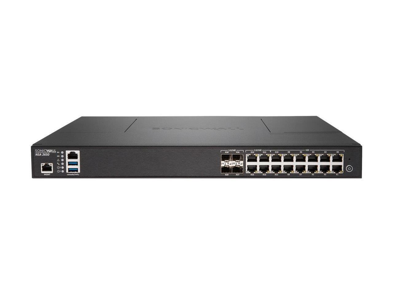 SONICWALL NSA 2650 TOTALSECURE ADVANCEDR 01-SSC-1988 - New