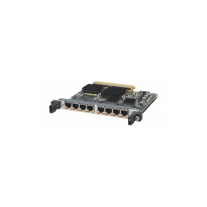 Cisco SPA-8X1FE-TX-V2 8Port 100BASE-TX Fast Ethernet Shared Port Adapter