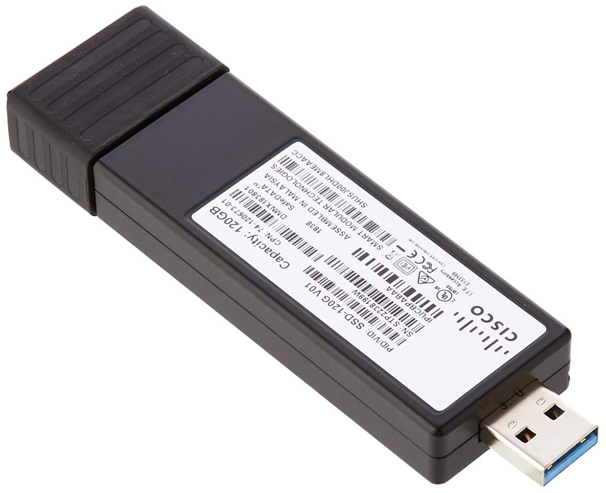 Genuine Cisco SSD-120G - 120 GB External Solid State Drive - New
