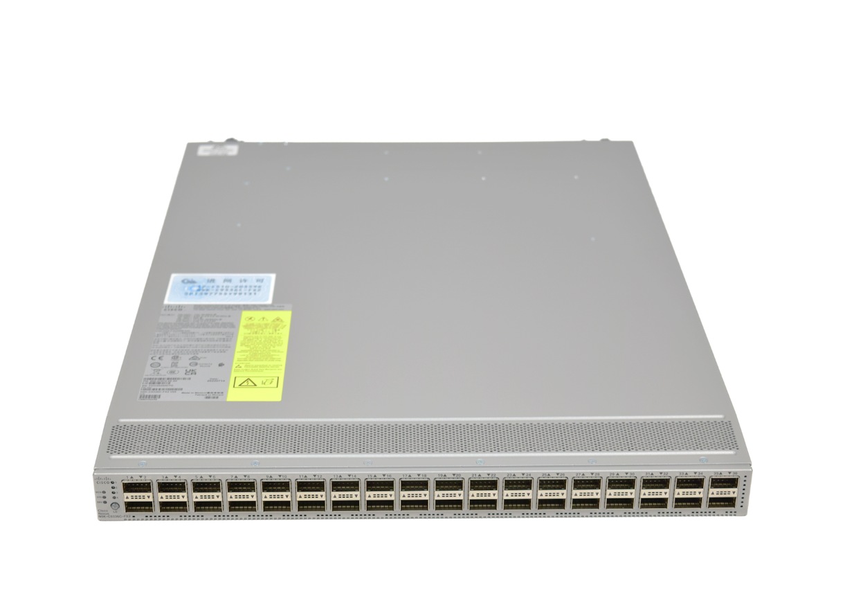 Cisco Nexus N9K-C9336C-FX2 9300 Series, 36p 40/100G Switch - New
