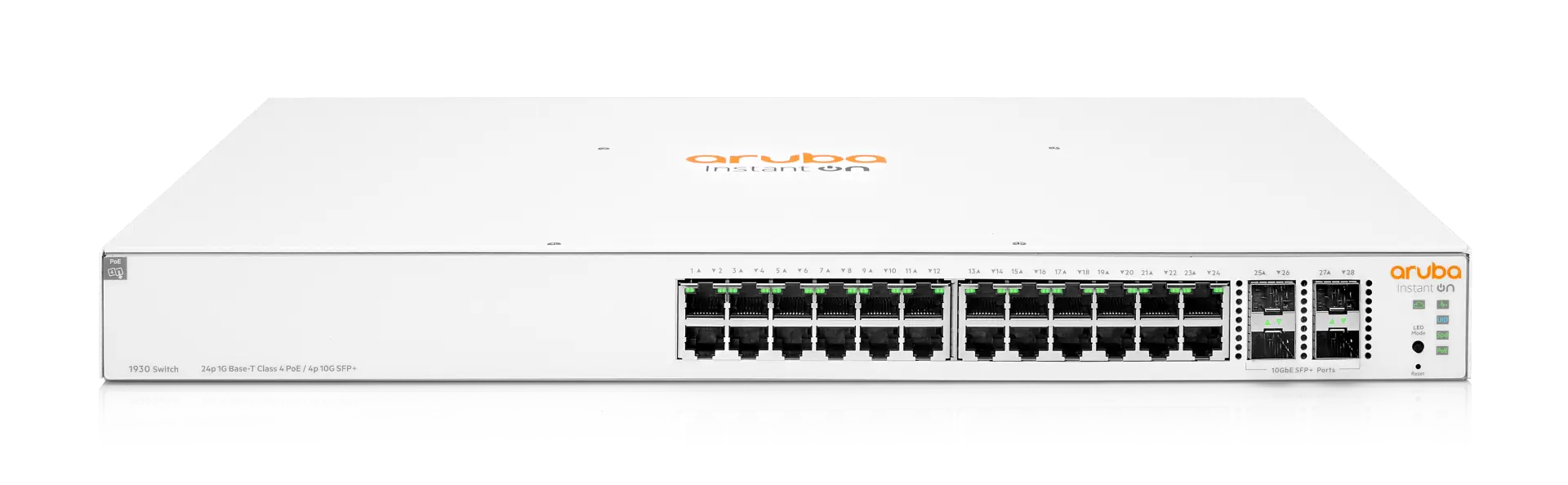 HPE Aruba JL682A Instant On 24x 1GB RJ45 4x 10GB SFP+ Switch