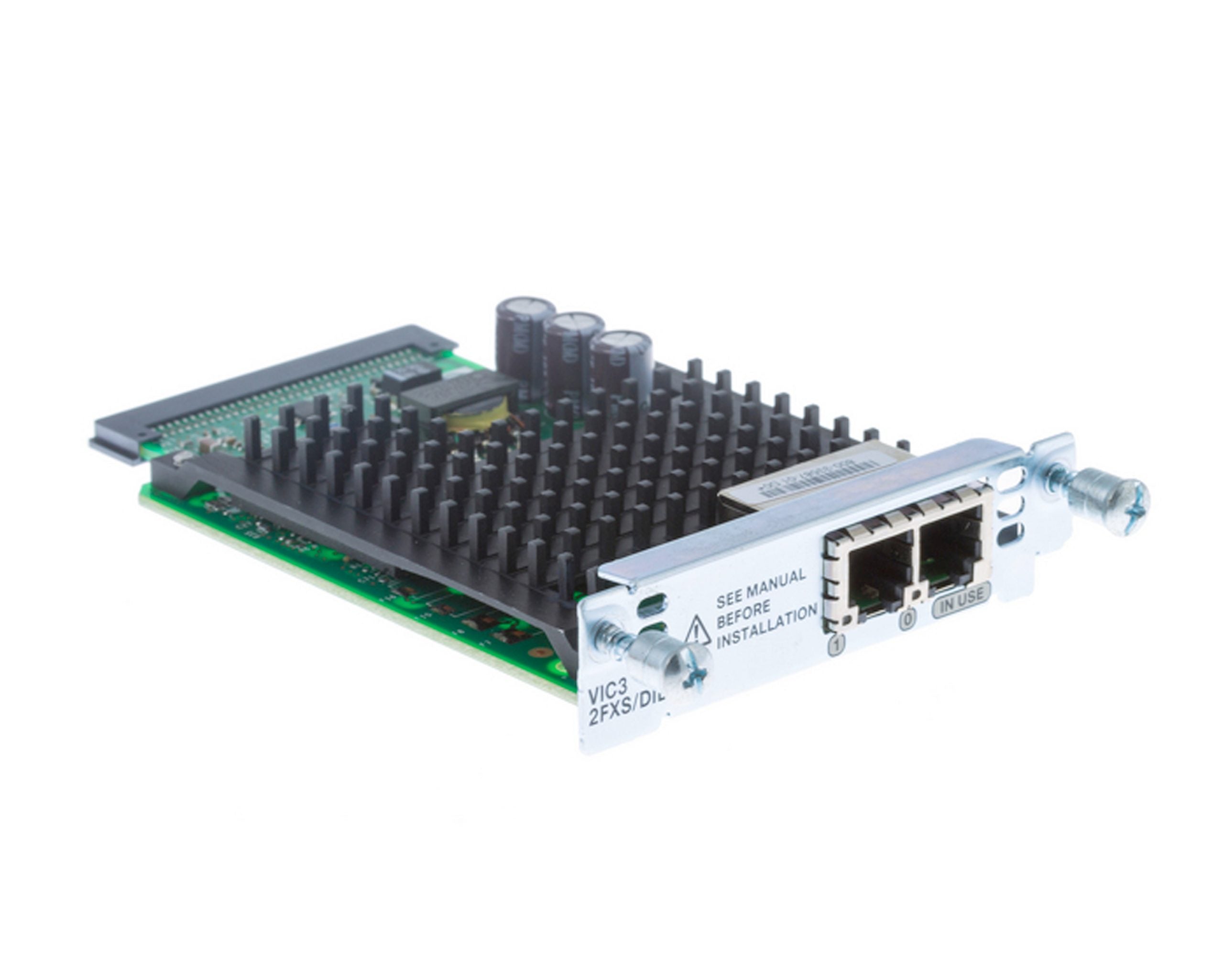 Cisco VIC3-2FXS/DID 2-Port High-Density Digital Voice/Fax Network Module