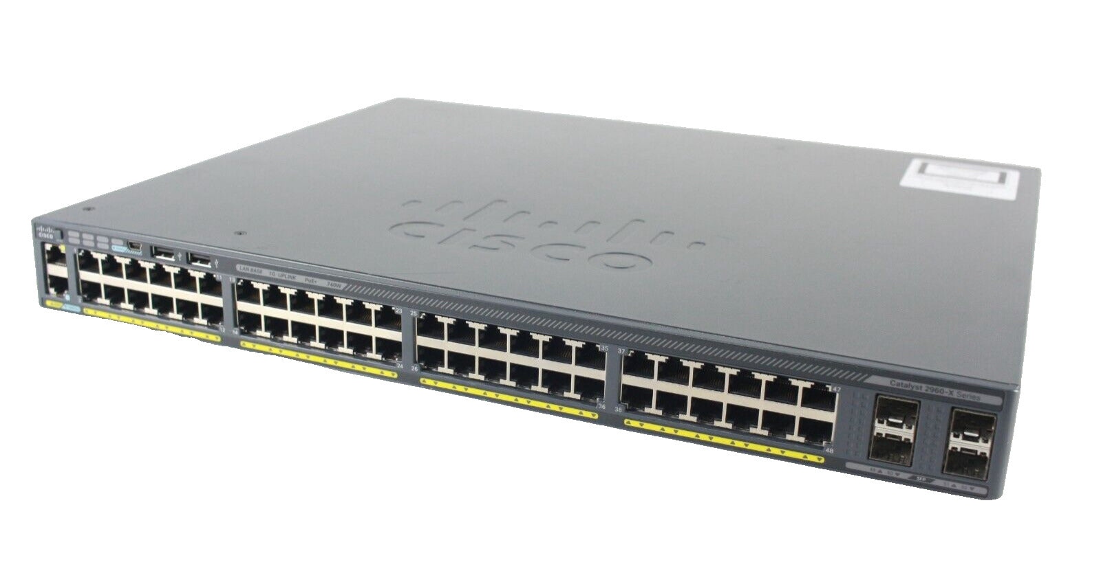 Cisco WS-C2960XR-48TS-I Catalyst 48-Port GigE, 4x1G SFP IP Lite Switch - New