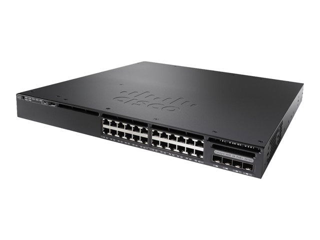 CISCO WS-C3650-24PD-L Cisco Catalyst 3650 24 Port PoE 2x10G Uplink LAN Base - New