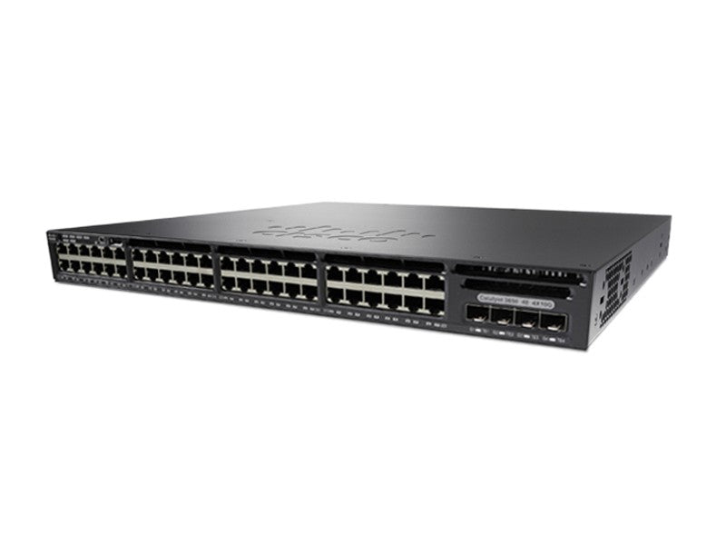 NEW CISCO WS-C3650-48TQ-E 3650 48 PORT 4X10G SWITCH 48 ETHERNET PORTS 4 X 10G 1-YW
