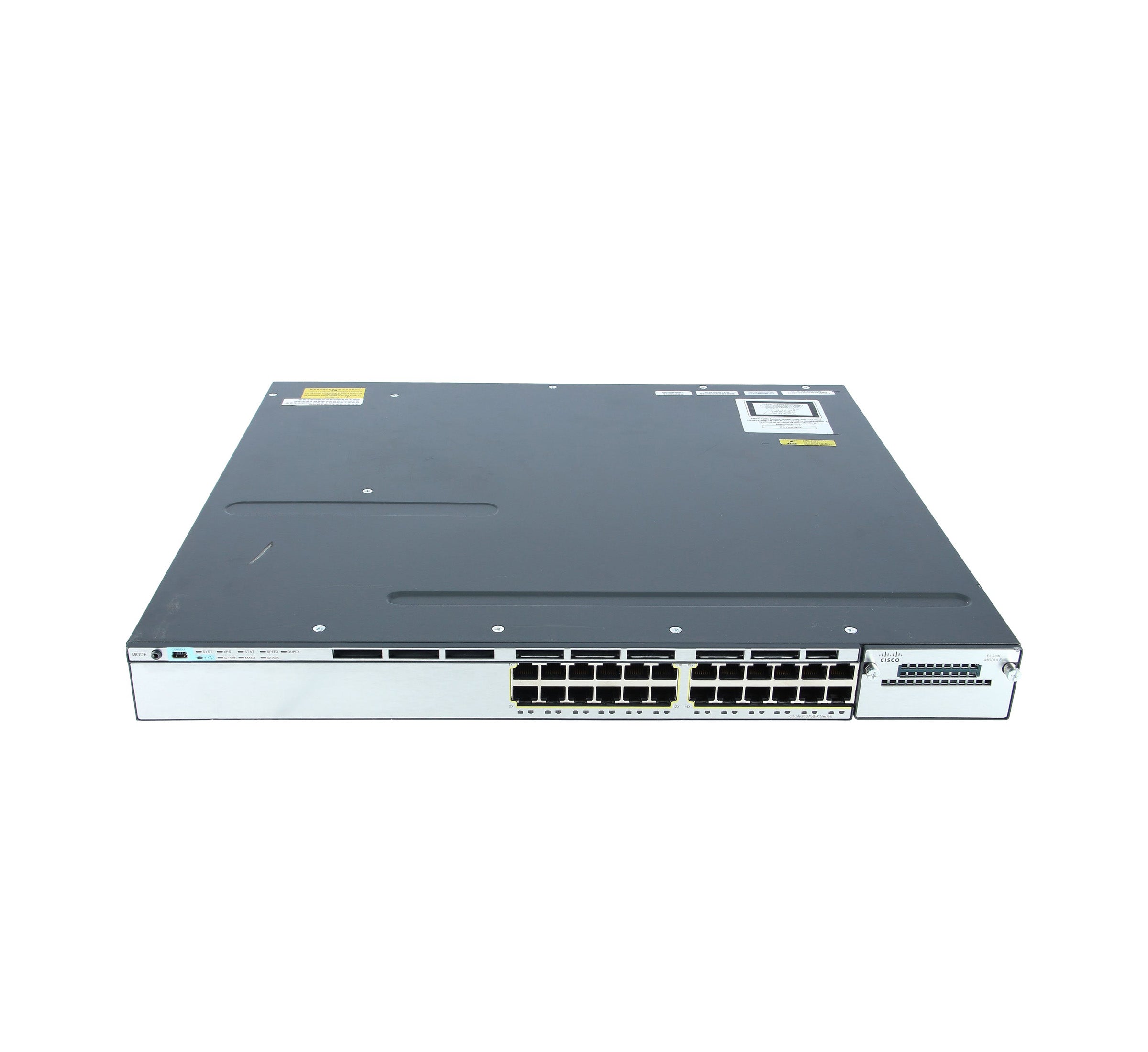 Cisco WS-C3750X-24P-L Catalyst 3750X 24 Port PoE w/ Sigle AC