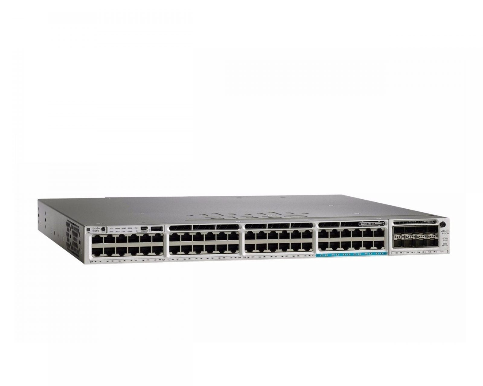 New Cisco WS-C3850-12X48U-L Switch 48 Port GE Lan Base Feature Set
