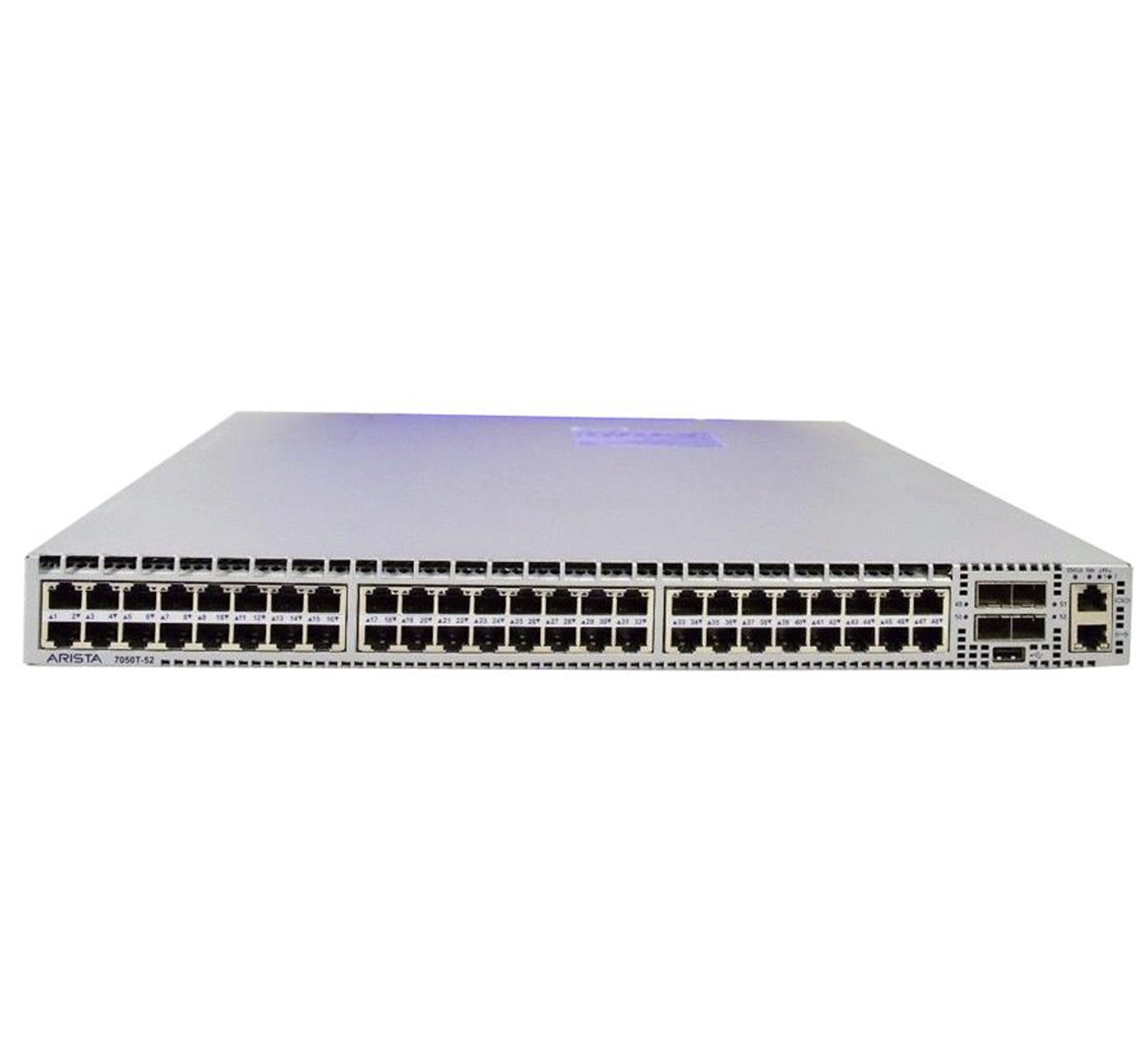 Arista DCS-7050T-52-F 48x1/10GbE & 4x10GbE SFP+ Data Center Switch