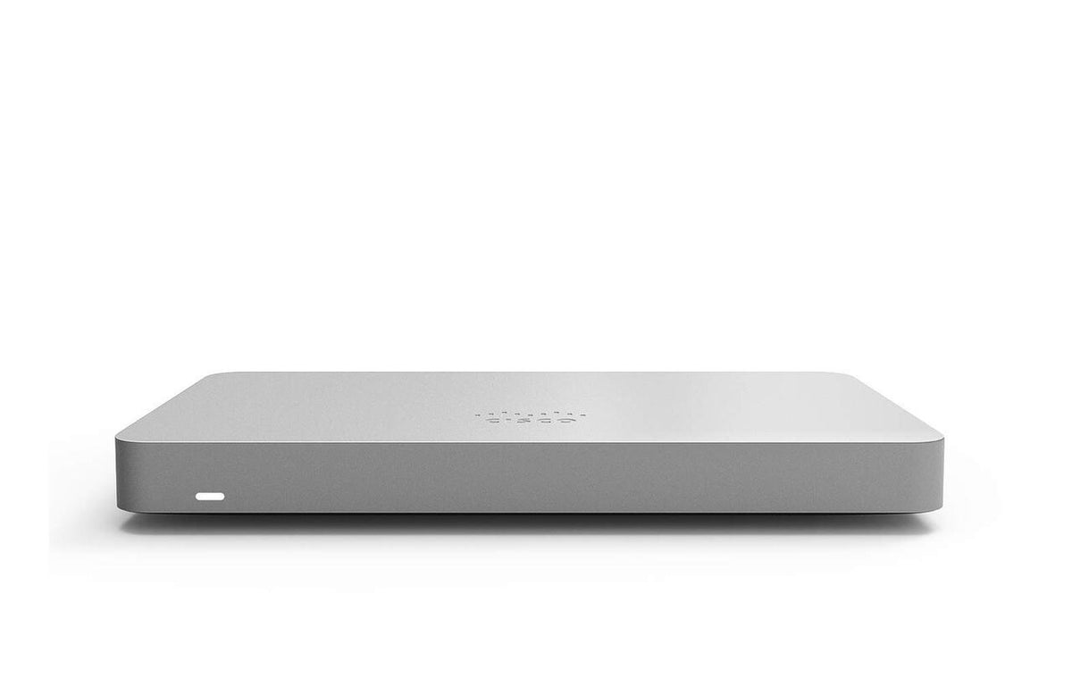 Cisco Meraki MX67-HW MX67 700Mbps Firewall SD-WAN 5-Port Cloud Managed Security Appliance - New