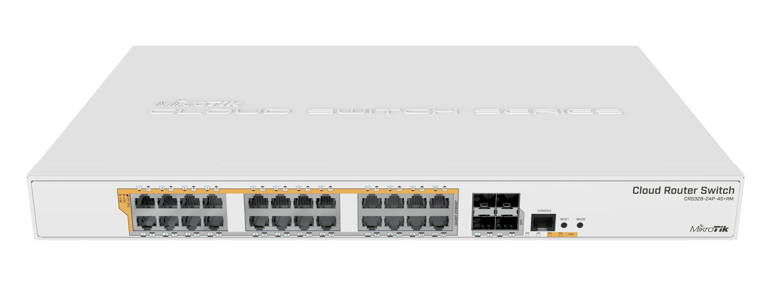 MikroTik CRS328-24P-4S+RM 24-Port 4x 10Gbps SFP+ Cloud Router Switch