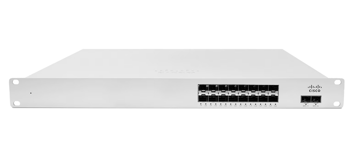 Cisco Meraki MS410-16-HW Cloud-Managed Stackable 16x 1GbE Switch